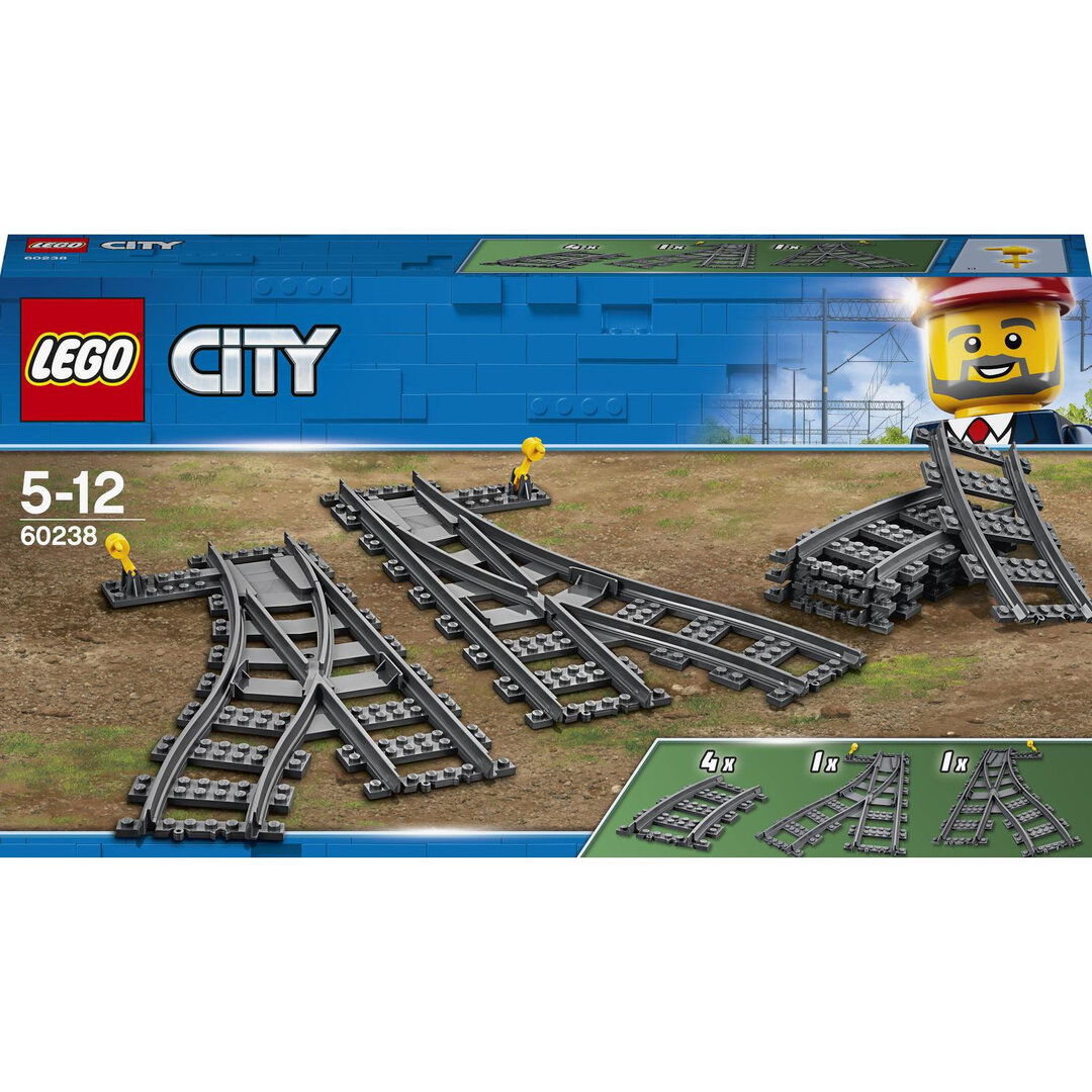 LEGO® City Weichen 60238 LEGO® City Weichen 60238