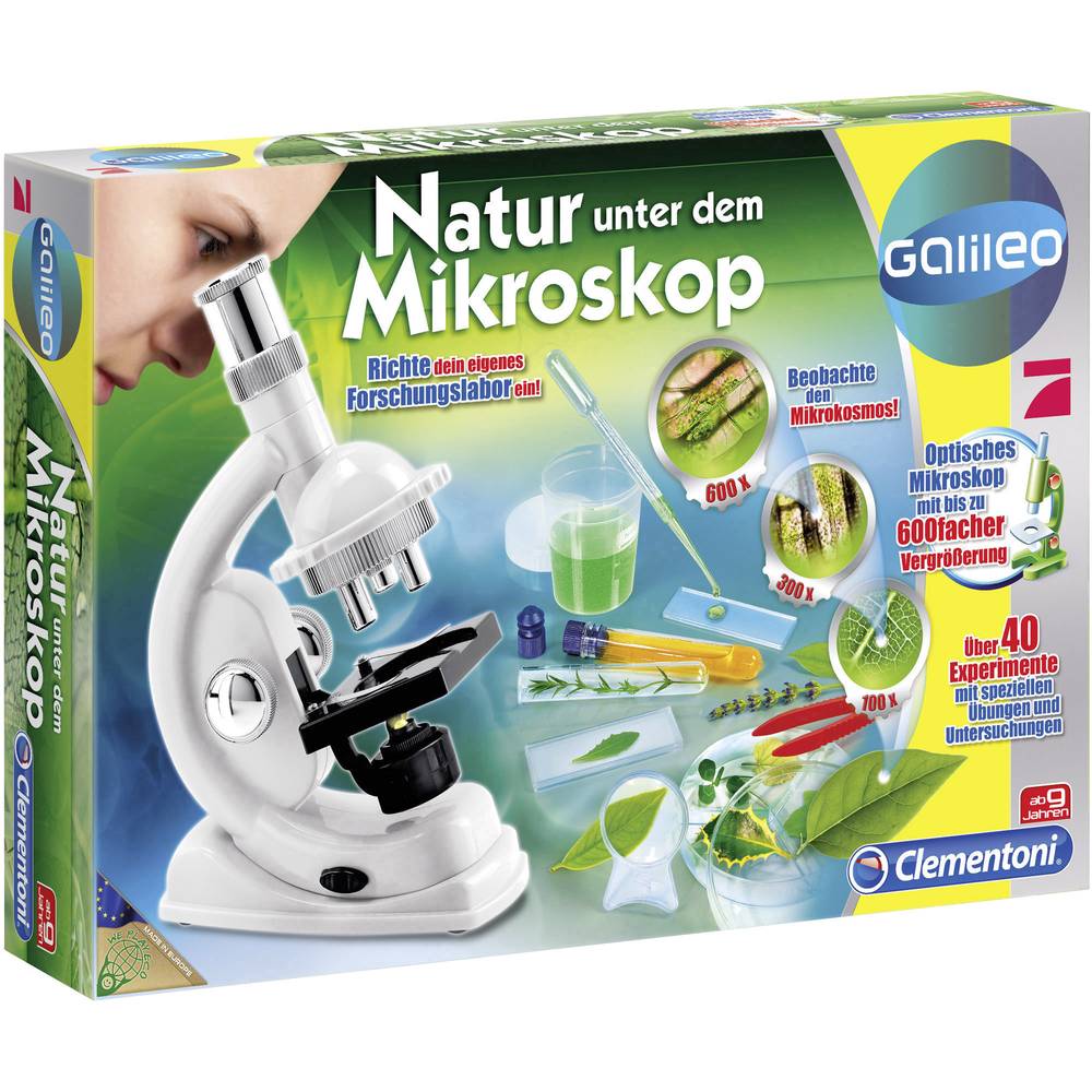 Clementoni Galileo - Natur unter dem Mikroskop