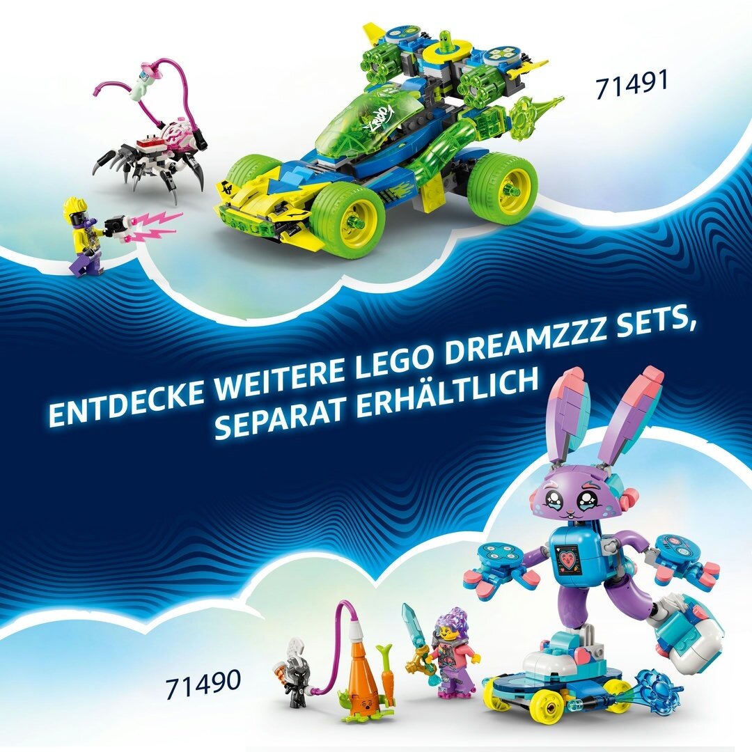 LEGO® DREAMZzz™ 71491 Mateo mit dem Z-Blob Action-Rennwagen