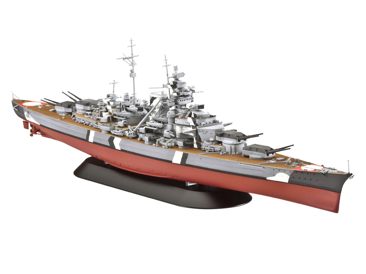 Revell, 05098, 1:700, Battleship, Bismarck, Kreuzer, Militärisch, Schiff, Boot, Wasserfahrzeug