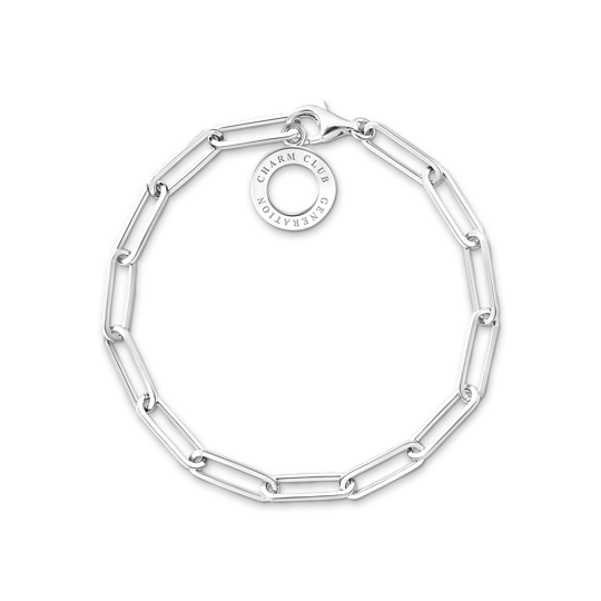Thomas, Sabo, Armband, Charm-Club, Länge, 19, Cm, X0259-001-21, Zubehor, Armreif, Schmuck, Silber