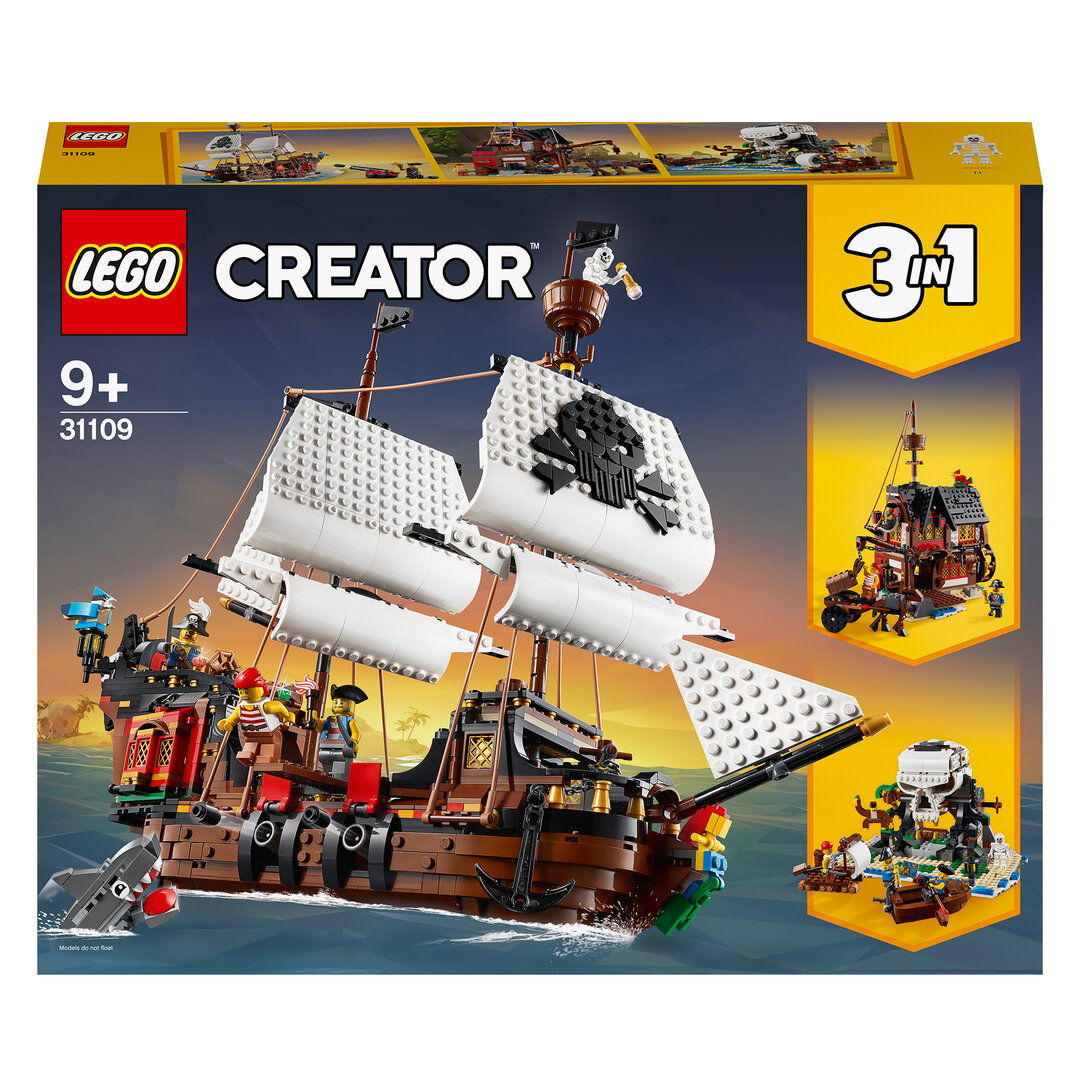 LEGO® Creator 3 in 1 Piratenschiff 31109 LEGO® Creator 3 in 1 Piratenschiff 31109