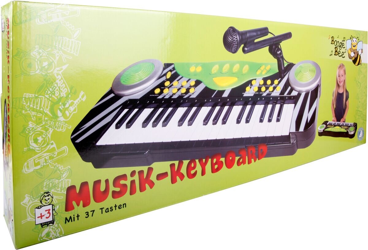 Boogie, Bee, Elektronisches, Keyboard, mit, Mikrofon, Länge, 68, cm, Person