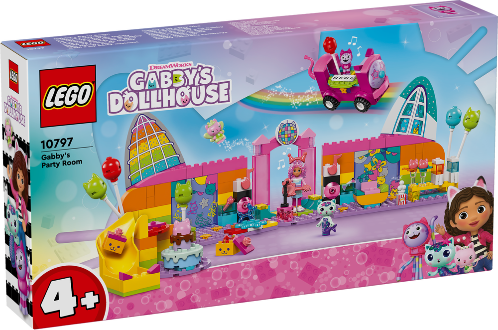 LEGO, 10797, Gabbys, Puppenhaus, Gabbys, Partyraum, Puppe, Spielzeug