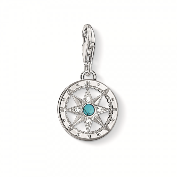 Thomas Sabo Anhänger Charm-Club Kompass 1228-405-17 Thomas, Sabo, Anhänger, Charm-Club, Kompass, 1228-405-17, Zubehor, Anhänger