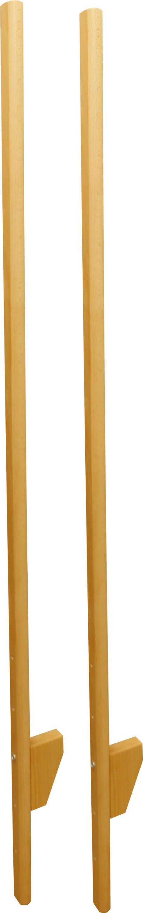 Outdoor, active, Stelzen, aus, Holz, Länge, 150, cm, verstellbar, Zaun, Mobiliar