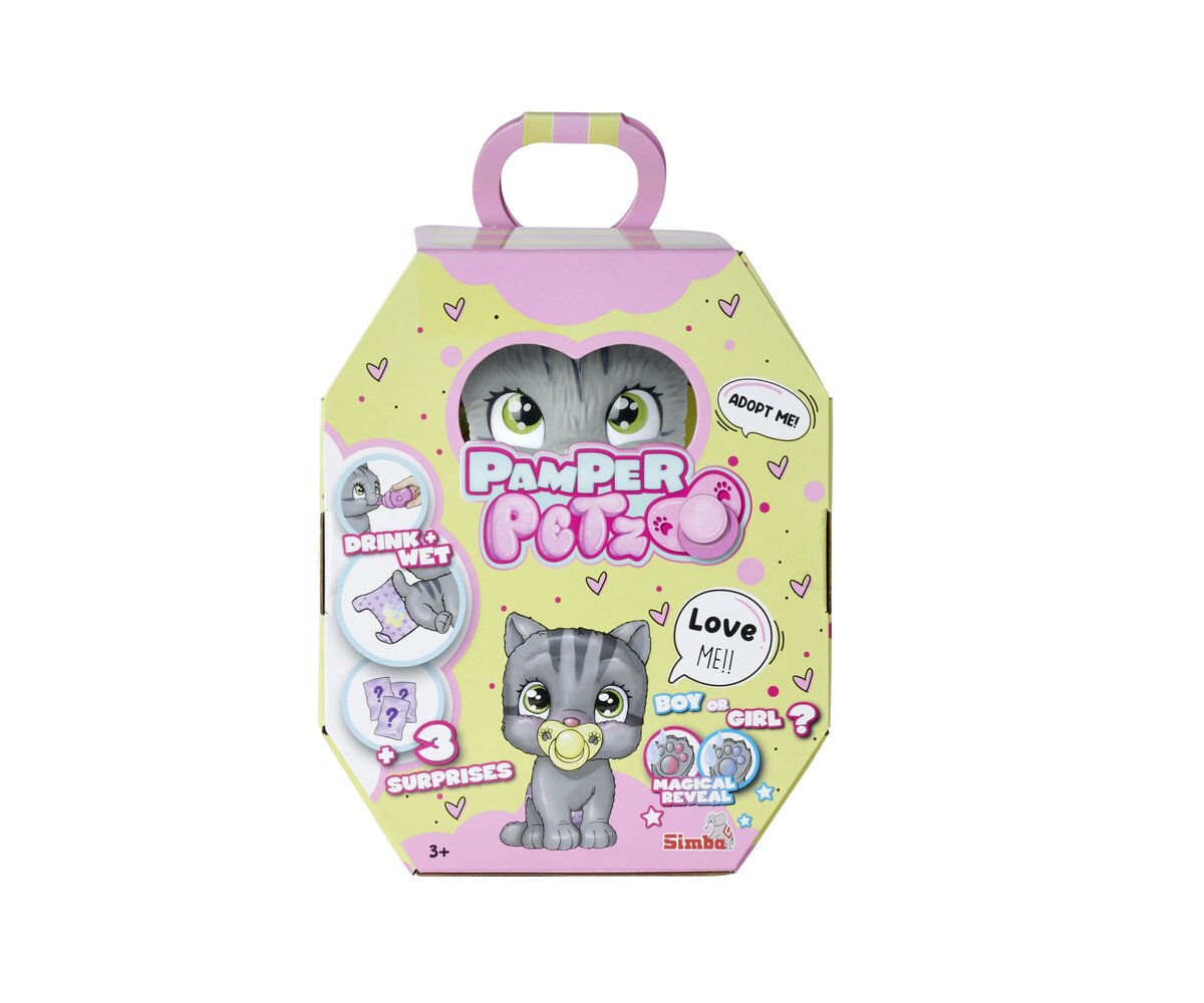 Simba, Pamper, Petz, Katze, 105953051, Plüsch, Spielzeug, Figur