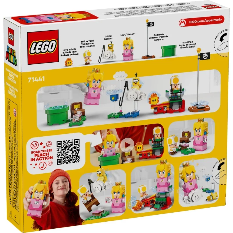 LEGO® Super Mario™ Abenteuer mit der interaktiven LEGO® Peach™ 71441 LEGO® Super Mario™ Abenteuer mit der interaktiven LEGO® Peach™ 71441