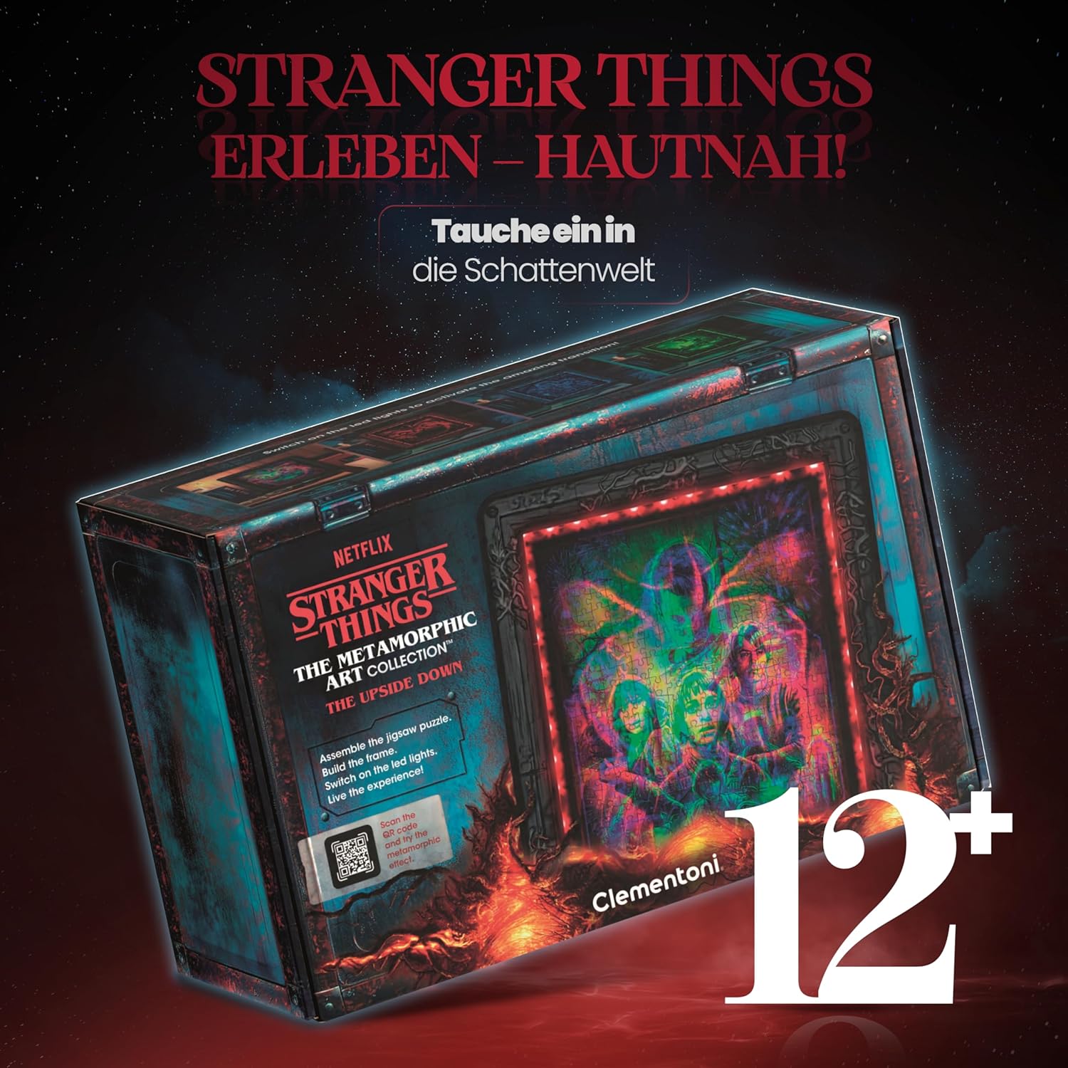Stranger Things - Metamorphic Art Collection The Upside Down Buch, Veröffentlichung, Werbung