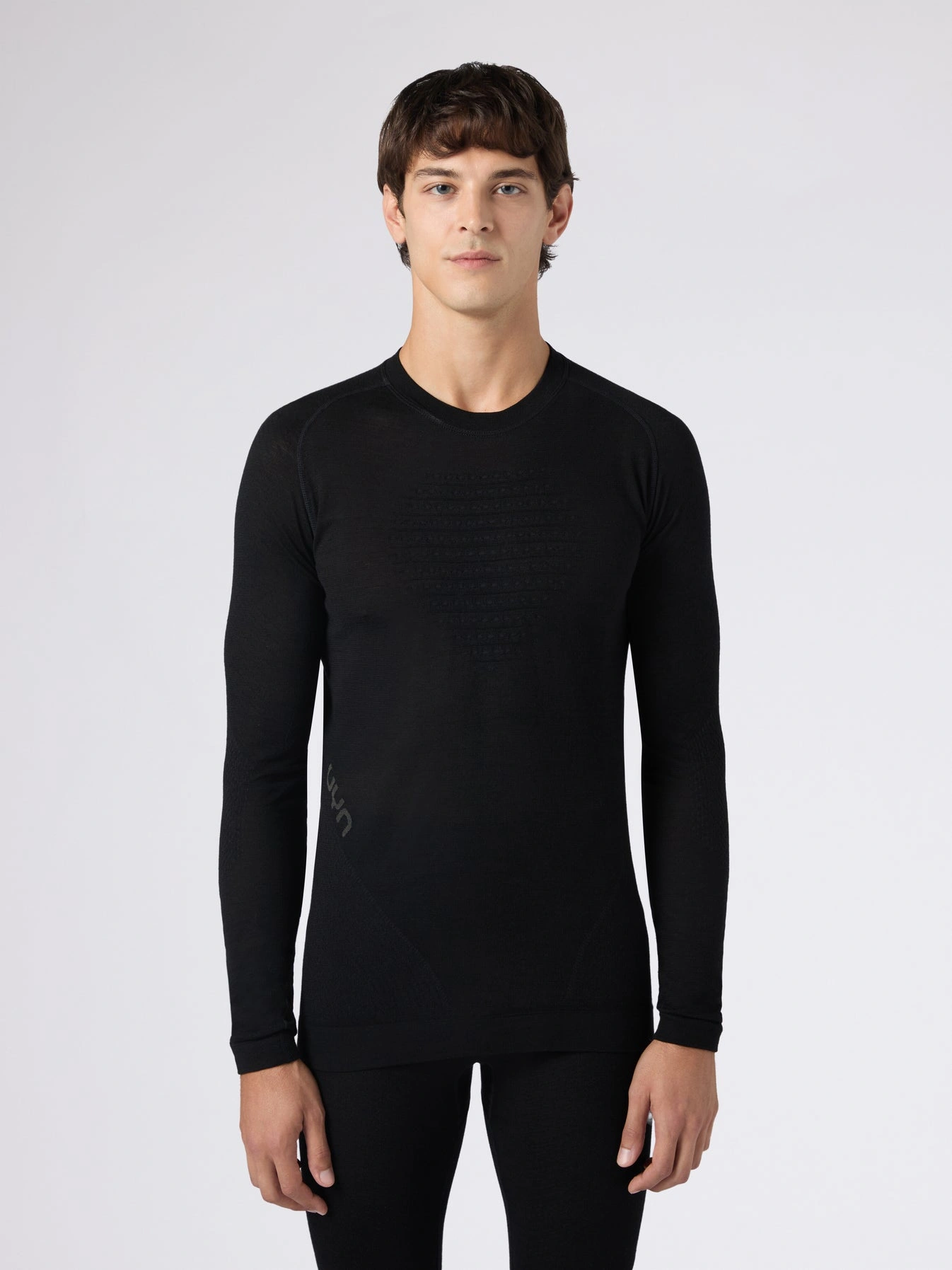UYN Herren Fusyon Biotech Underwear Shirt Long Sleeve U100418B000 - Schwarz GR. L/XL
