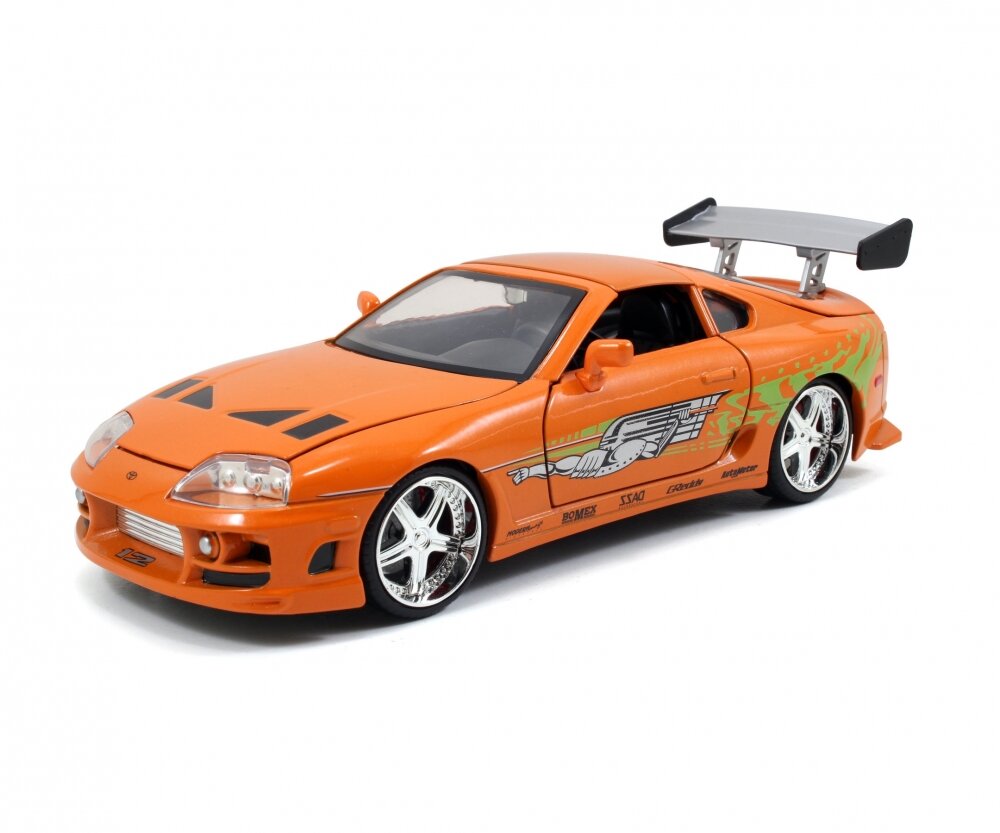 JADA, 253203005, Fast, &, Furious, 1995, Toyota, Supra, 1:24, Sprach, Auto, Coupe, Leichtmetallfelge, Rad