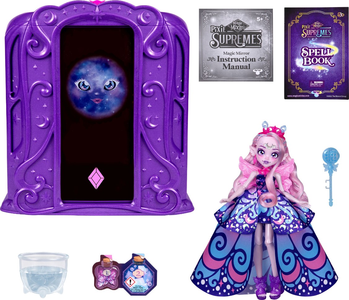 MAGIC, MIXIESPS, FSHN, DOLL, Mirror, FR/DE/NL, Purpur, Puppe, Spielzeug, Figur, Person, Purpur, Puppe, Spielzeug, Figur, Person