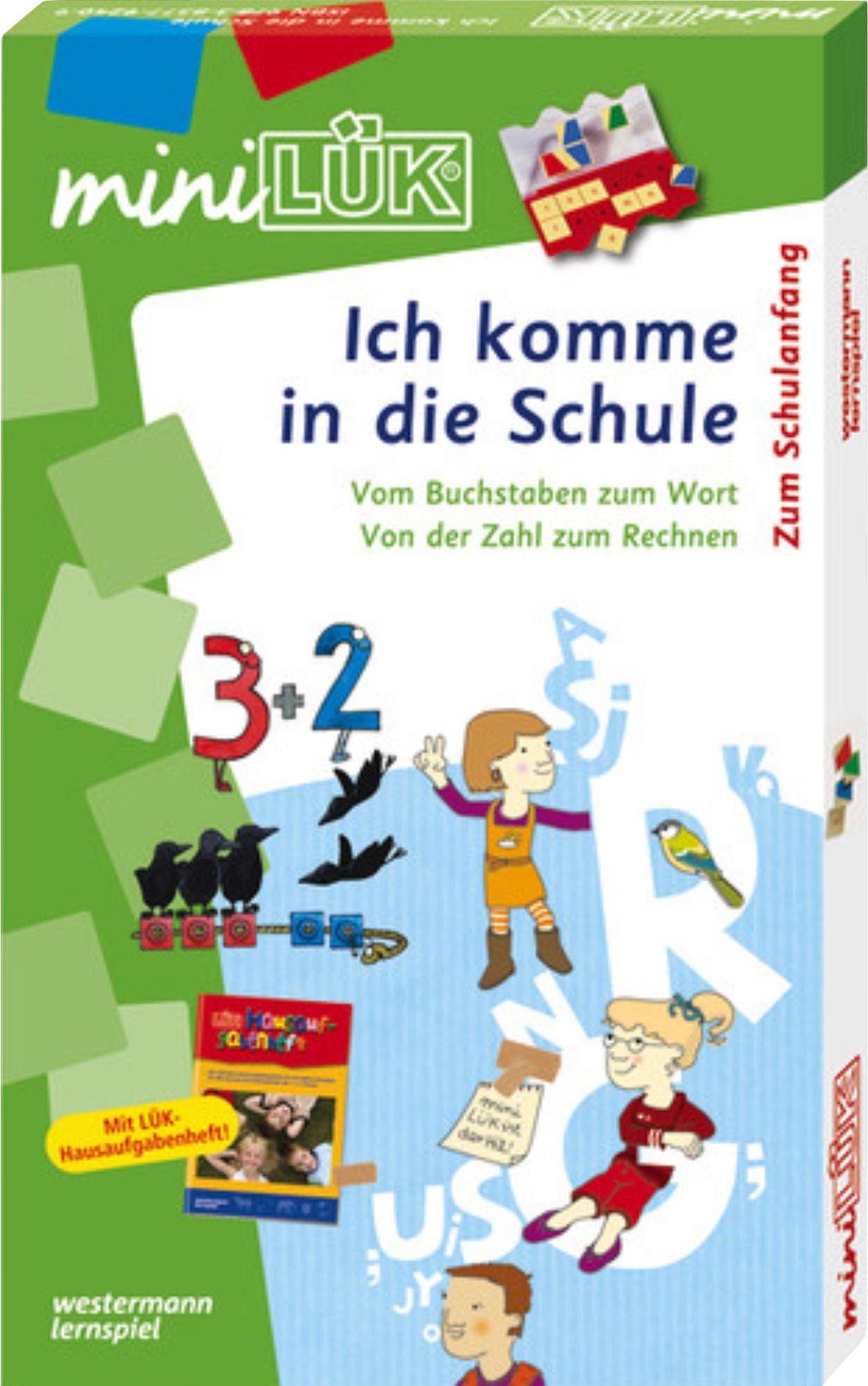 miniLÜK, Set, Ich, komme, in, die, Schule, Person, Tier, Vogel