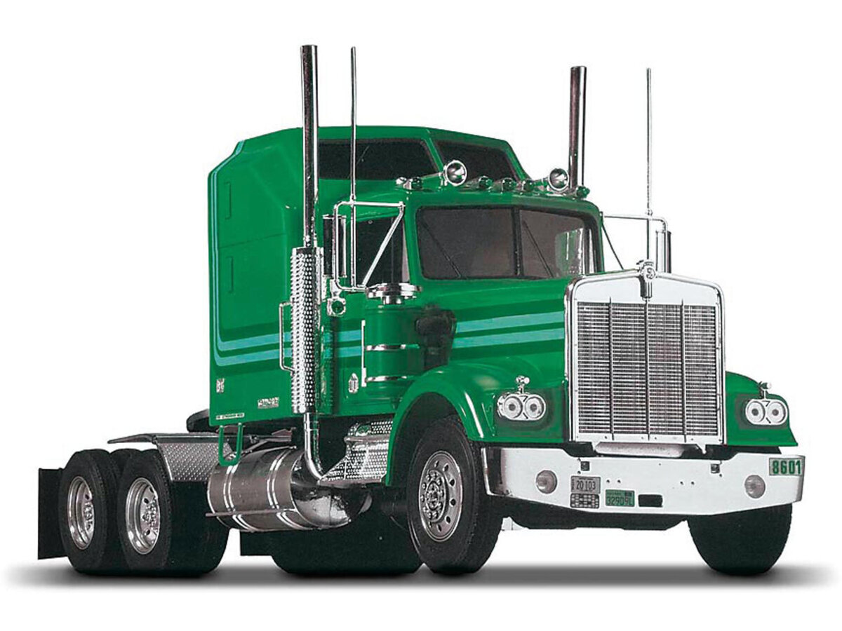 Revell, 11507, Kenworth, W900, Revell, Modellbausatz, Anhänger-LKW, Lastwagen, Fahrzeug, Stoßstange, Rad