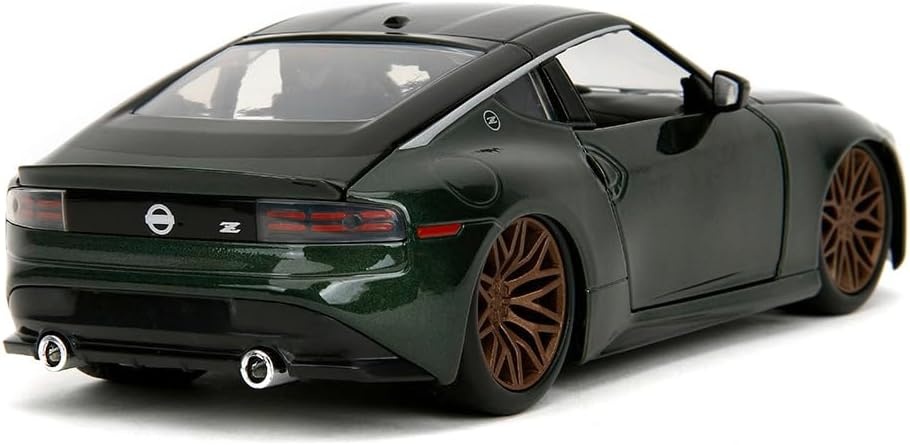 Jada 253203100 Fast & Furious 2023 Nissan Z - Modellauto 1:24 Rad, Leichtmetallrad, Speiche, Reifen, Limousine, Rad, Leichtmetallrad, Speiche, Reifen, Limousine