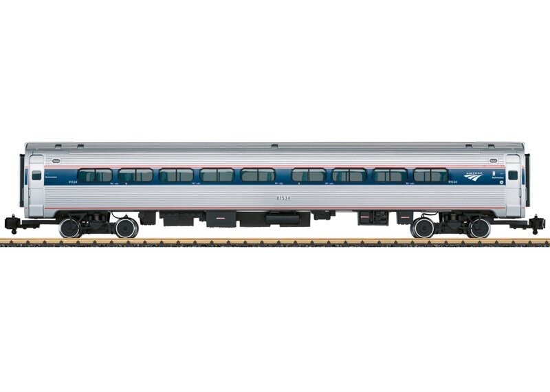 LGB, L31202, Amtrak, Schnellzugwagen, Personenkraftwagen, Fahrzeug, Zug, Maschine, Rad