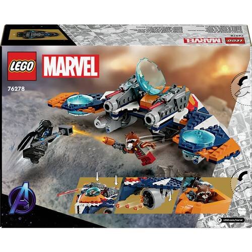 LEGO® MARVEL Super Heroes Rockets Raumschiff vs. Ronan 76278 LEGO® MARVEL Super Heroes Rockets Raumschiff vs. Ronan 76278