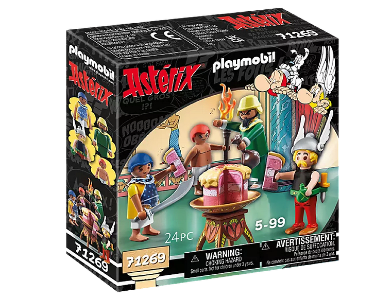 PLAYMOBIL Asterix XXL Set (71266–71270) – 4-in-1 Gallier-Abenteuer