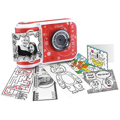 VTech, Kidizoom, Print, Cam, rot, Digitalkamera, 80549184, Kamera, Digitale, Kamera, Elektronik, Baby, Person