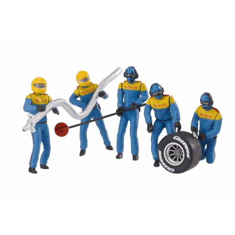 Carrera, Figurensatz, Mechaniker, blau, 20021132, Person, Arbeiter, Schutzhelm, Erwachsener, Mann