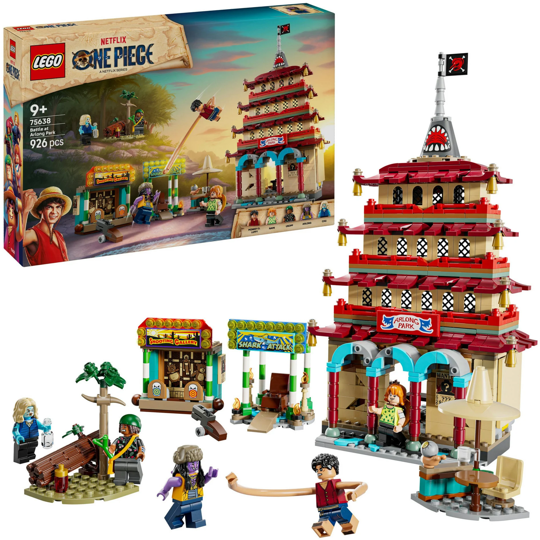 LEGO® One Piece Showdown im Arlong Park 75638