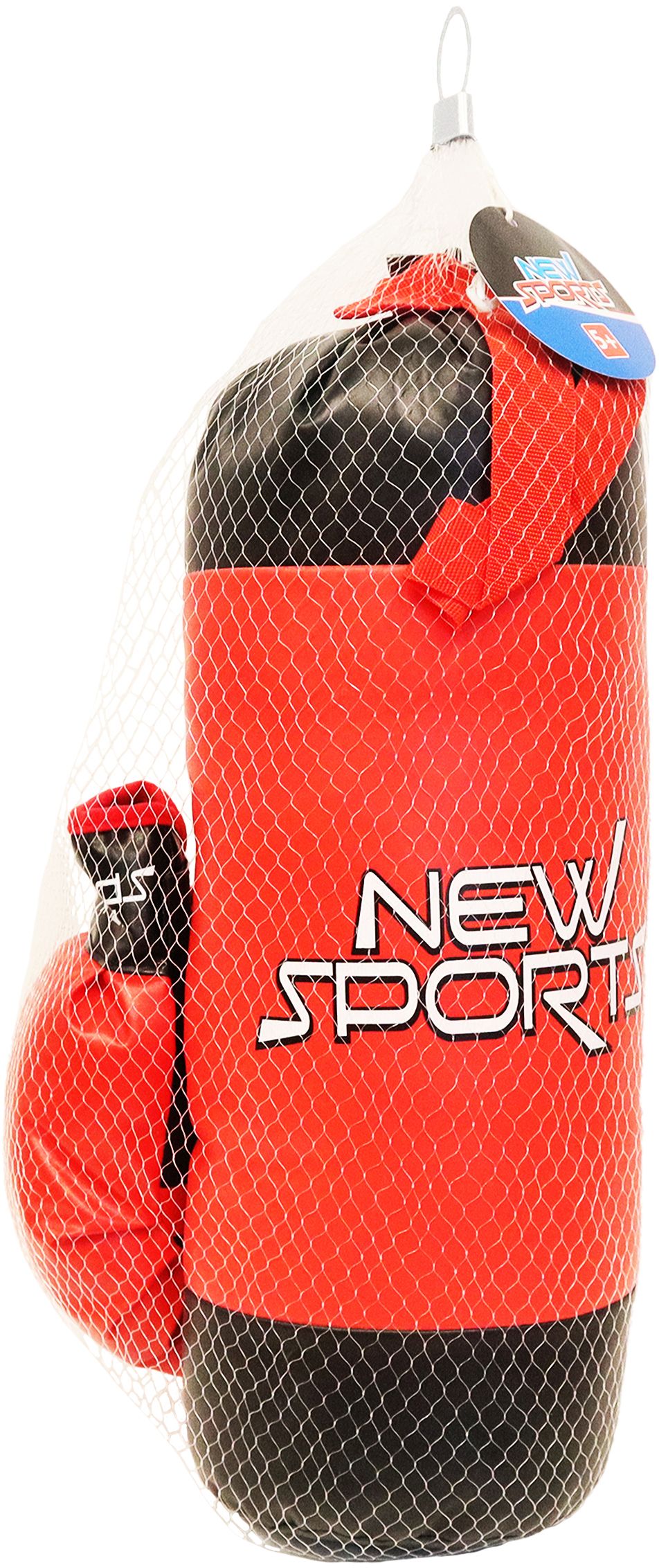 New, Sports, Boxsack, +, Boxhandschuhe