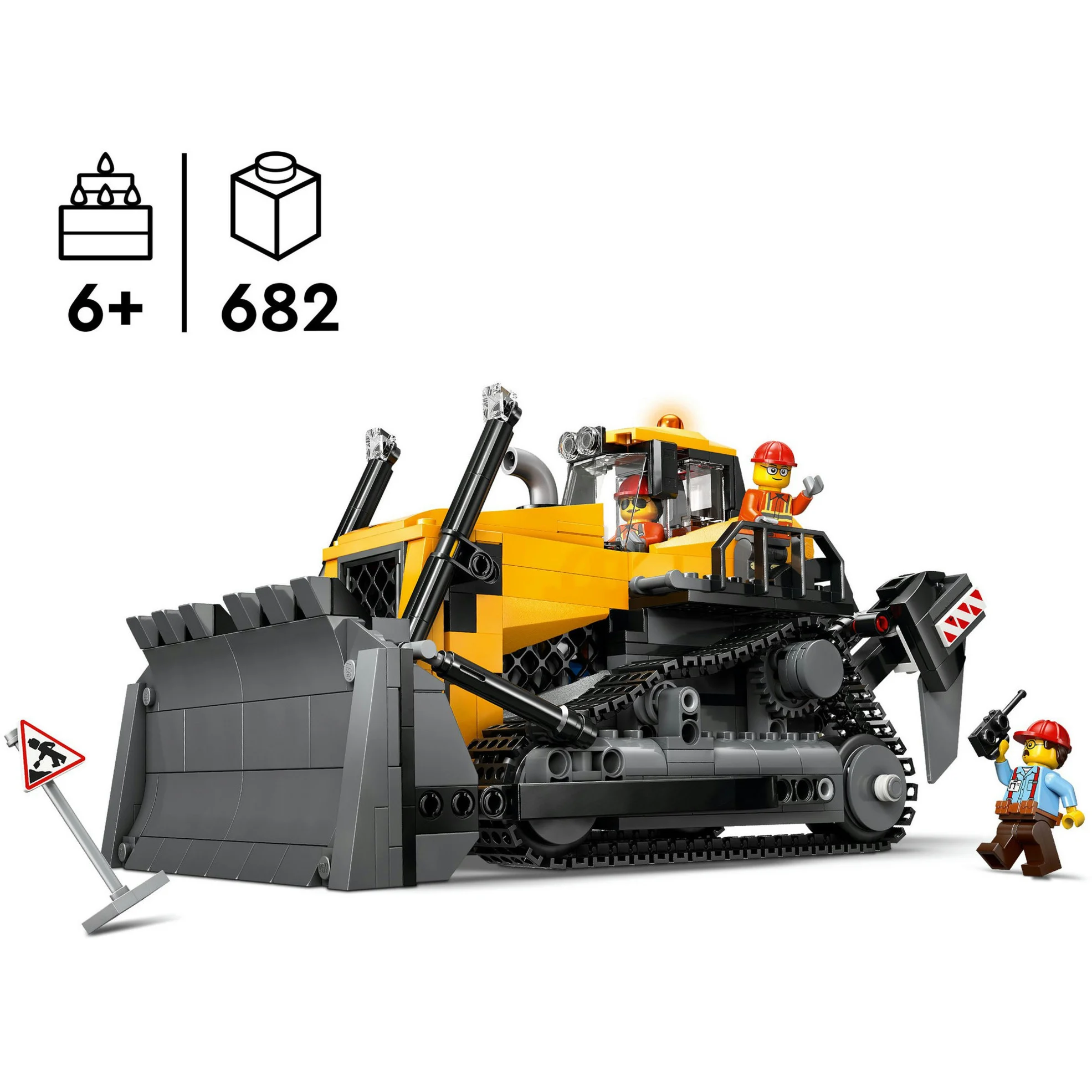 LEGO® City 60466 Gelber Bulldozer LEGO® City 60466 Gelber Bulldozer