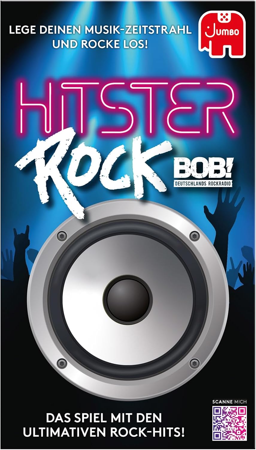 Hitster - Rock Elektronik, Sprecher, Werbung, QR Code