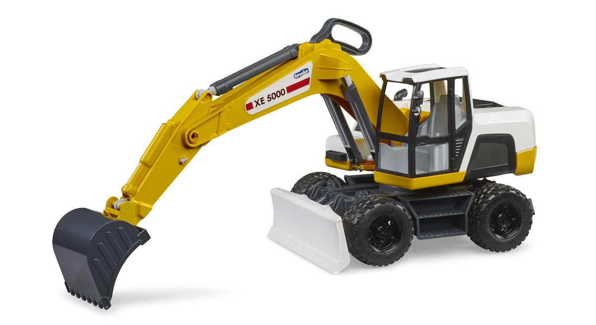 Bruder, 03413, Bruder, Mobilbagger, Maschine, Rad, Bulldozer