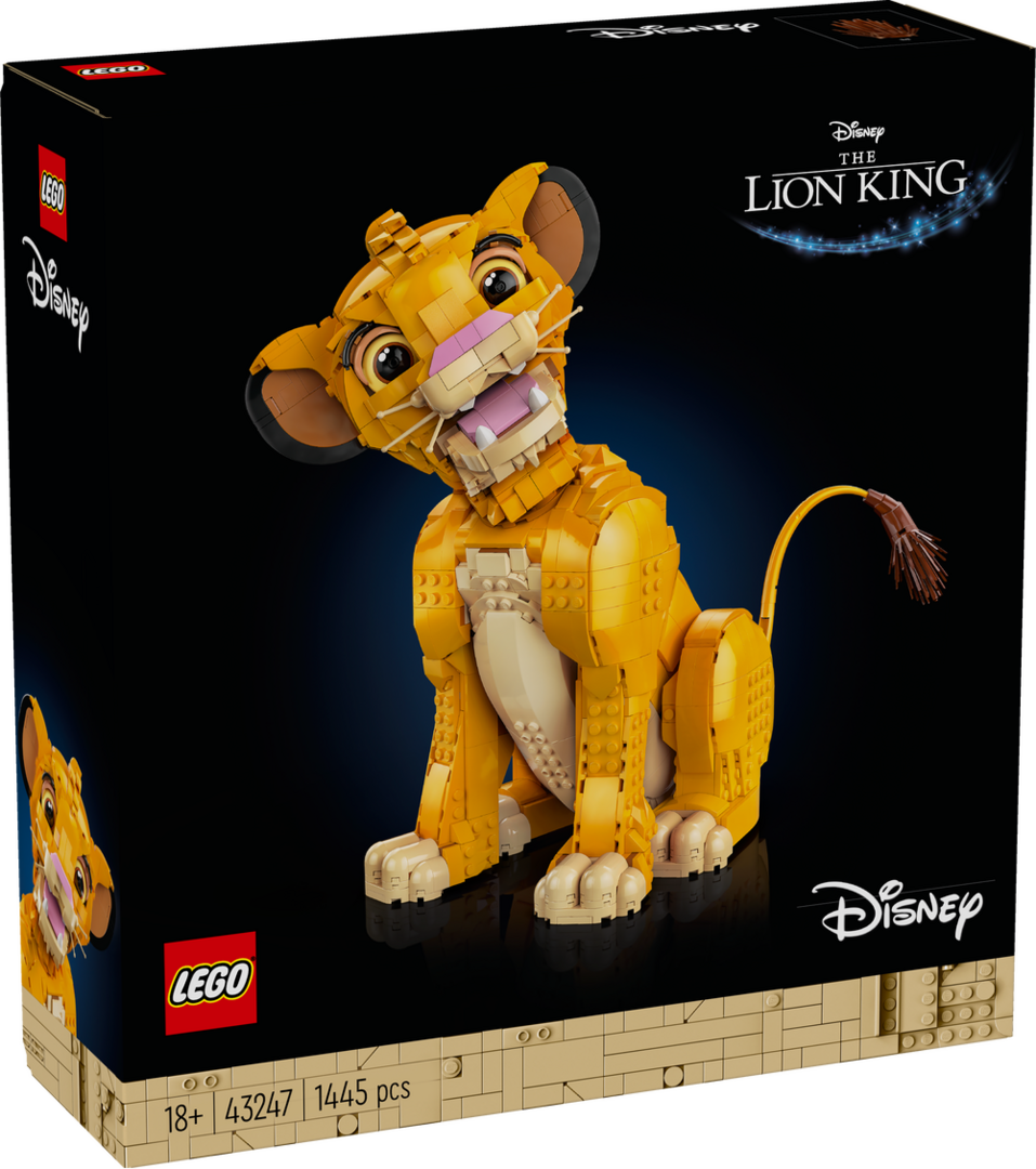 LEGO, 43247, Disney, Annas, Simba,, der, junge, König, der, Löwen, Spielzeug