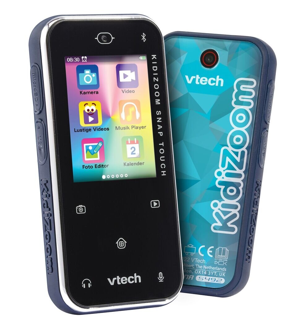 VTech, KidiZoom, Snap, Touch, blau