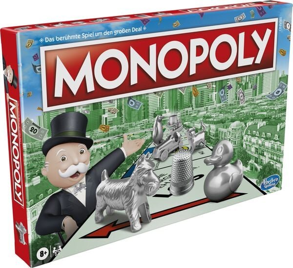 Monopoly, Brettspiel, De, C1009594, Publikation, Buch, Comics, Person, Pinguin