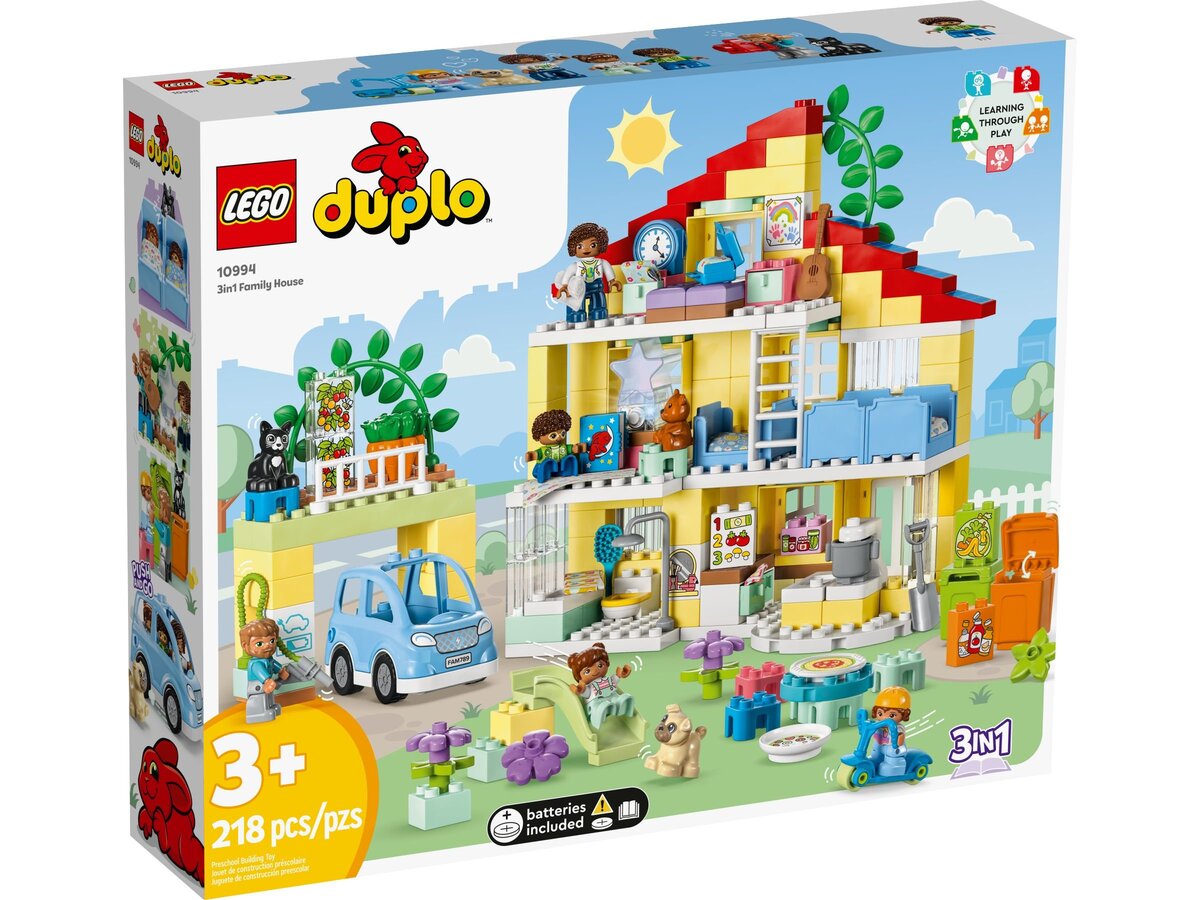 LEGO, 10994, , Duplo, 3-in-1-Familienhaus, Person, Spielzeug