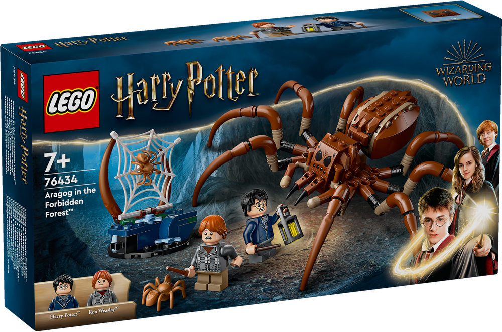LEGO, 76434, Harry, Potter™, Aragog, im, Verbotenen, Wald™, Erwachsener, Weiblich, Person, Frau, Spinne