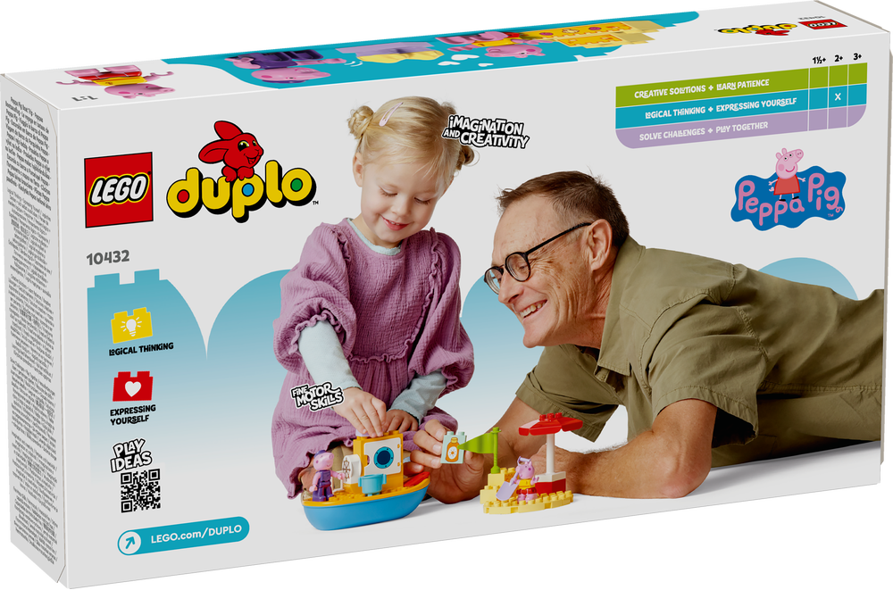 LEGO 10432 DUPLO Peppas Bootsausflug: Spielzeugboot LEGO, 10432, DUPLO, Peppas, Bootsausflug:, Spielzeugboot, Finger, Person, Erwachsener, Männlich, Mann
