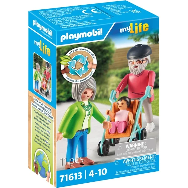 PLAYMOBIL, 71613, Großeltern, Mit, Baby