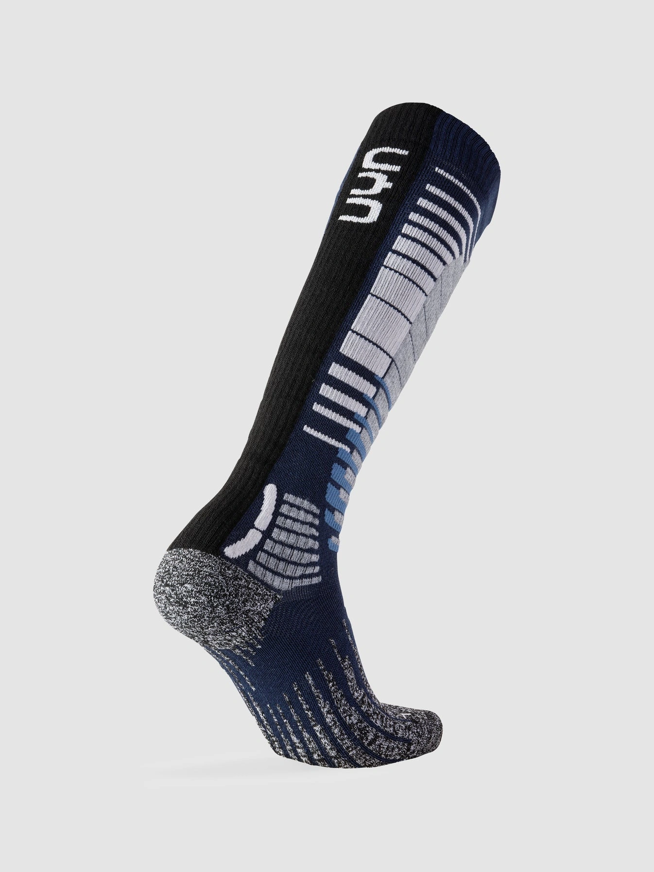 UYN Herren Ski- und Snowboardsocken S100154K118 - Dunkelblau/Grau Melange GR. 35/38
