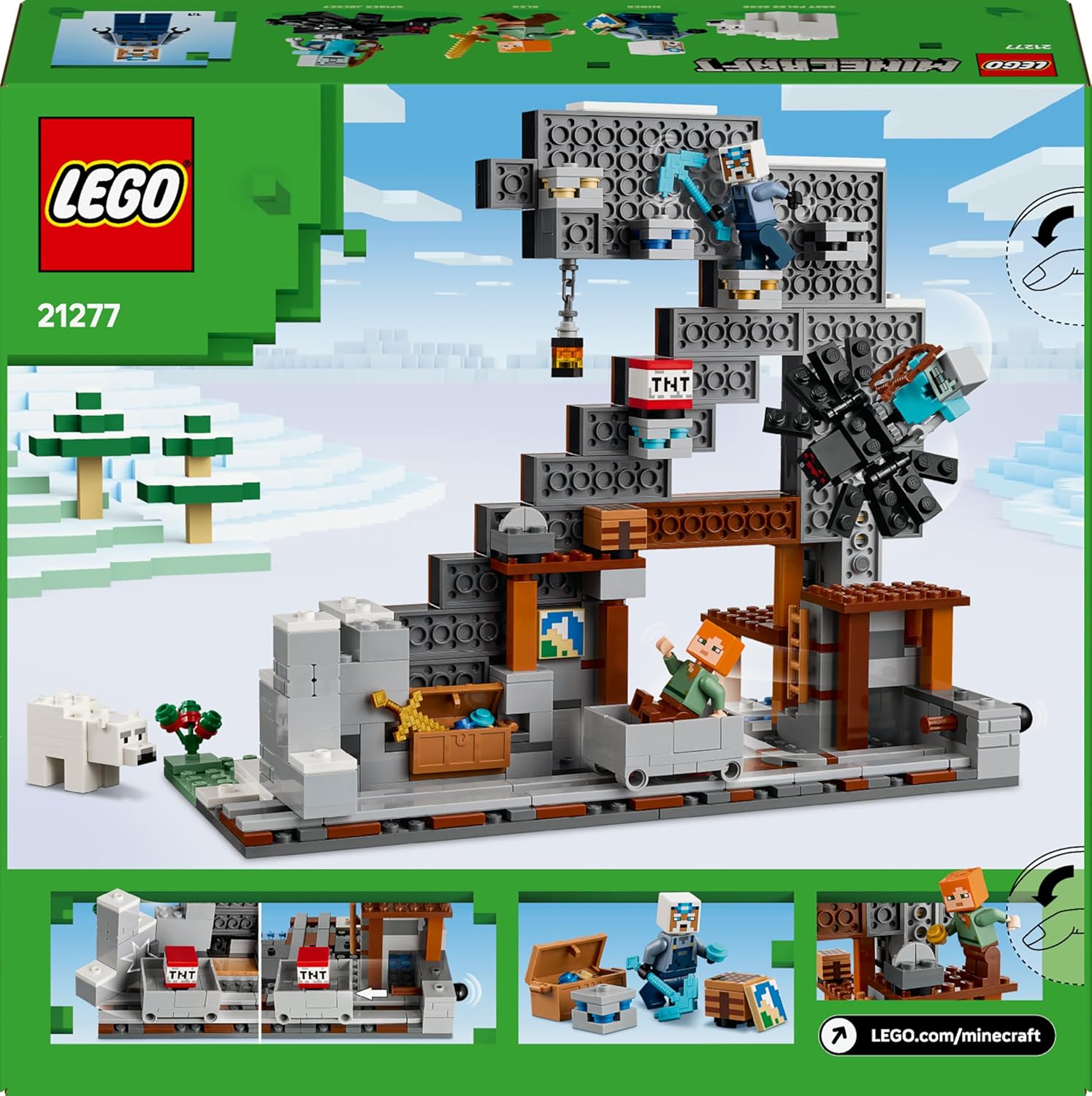 LEGO® Minecraft™ 21277 Die Spitzhackenmine LEGO® Minecraft™ 21277 Die Spitzhackenmine