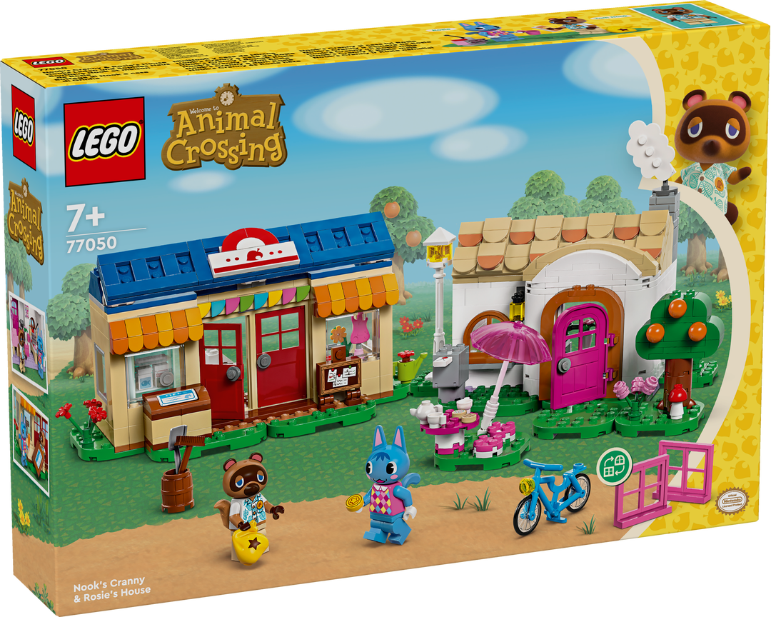 LEGO, 77050, Animal, Crossing, Nooks, Laden, und, Sophies, Haus, Spielzeug, mit, Figuren, Spielbereich, Spielzeug, Maschine, Rad, Drinnen
