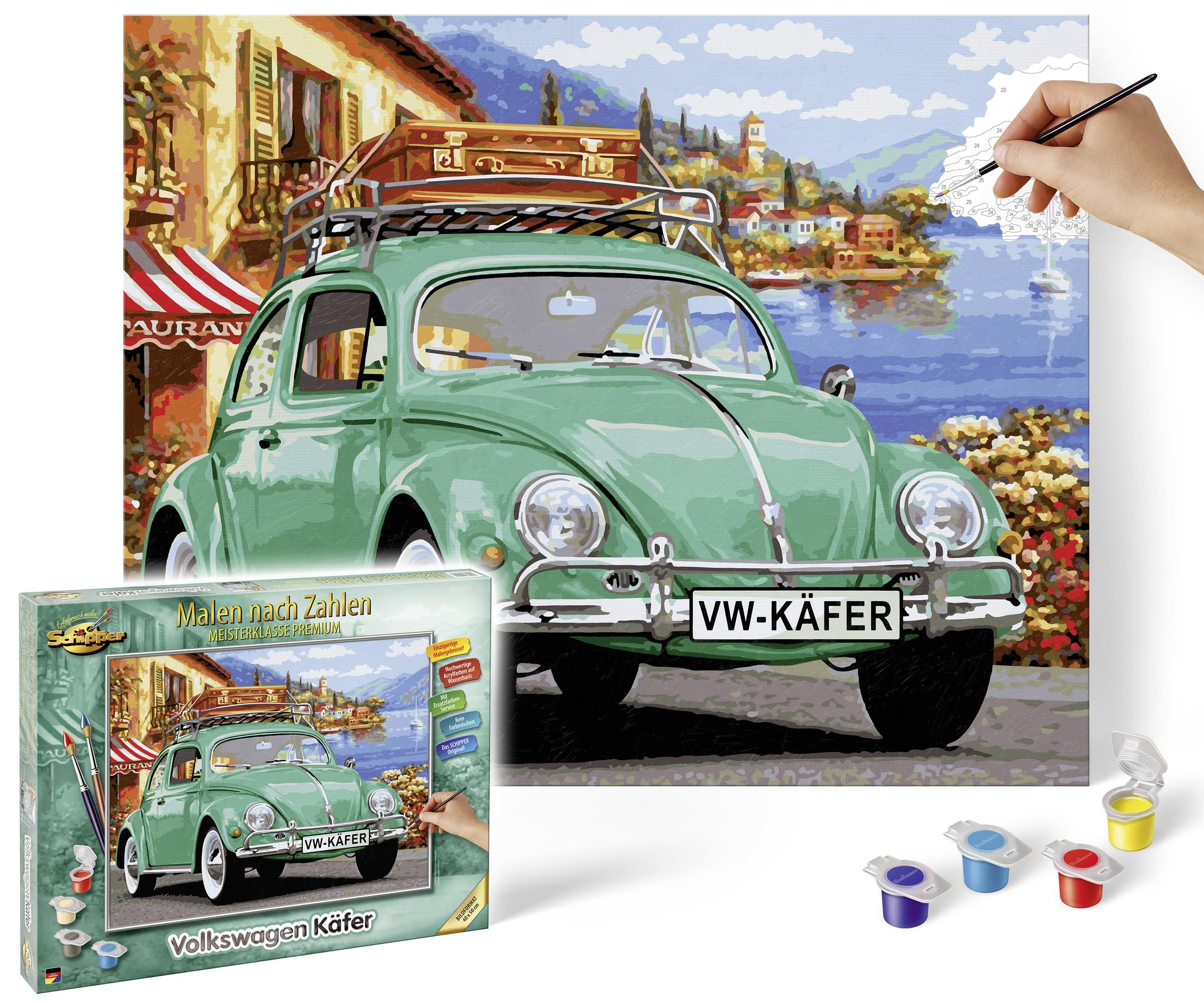 Moebel, Auto, Pinsel, Plakat