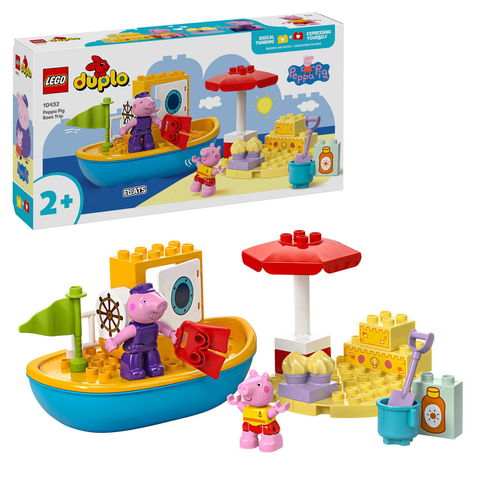 LEGO 10432 DUPLO Peppas Bootsausflug: Spielzeugboot Spielbereich, Spielzeug, Person, Drinnen
