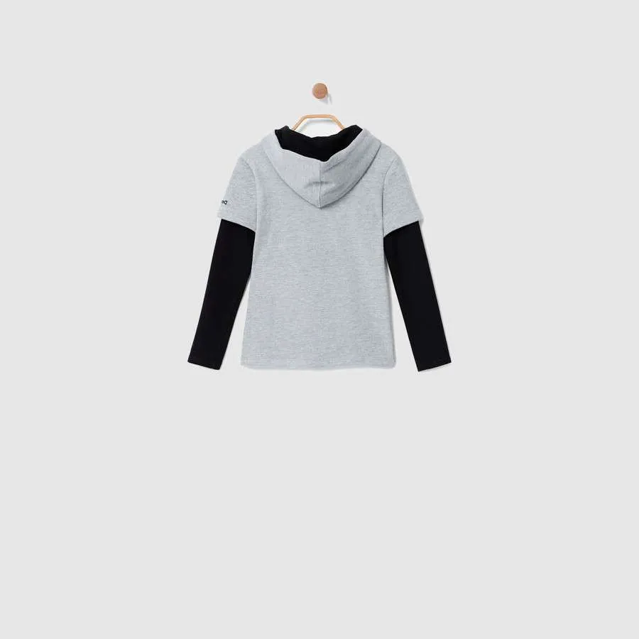 Desigual Jungen Pullover „Moore“ - Grau 20SBSK05