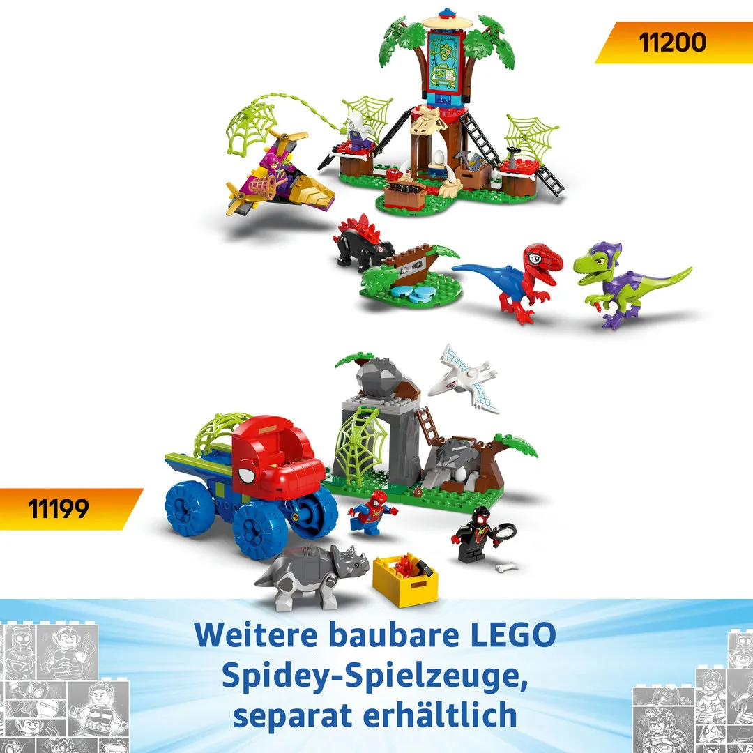 LEGO® Spidey und seine Superfreunde 11199 Spideys Team auf Rettungsmission im Dino-Truck