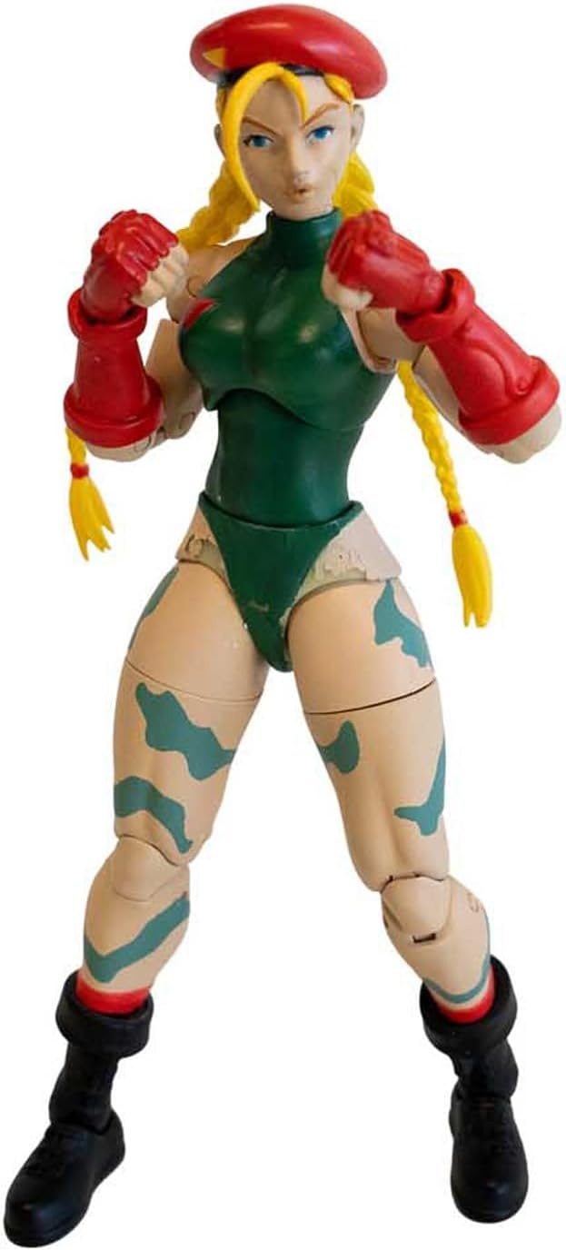 Jada, 253252033, Street, Fighter, II, Cammy, Actionfigur, 6", 15, cm, Person, Gesicht, Kopf, Spielzeug