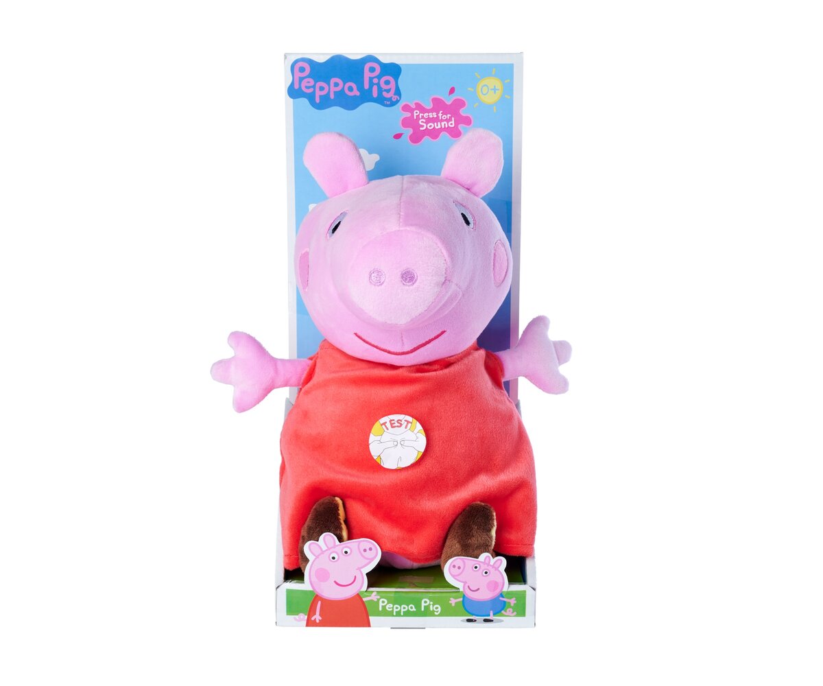 Peppa Pig Plüsch Peppa mit Sound, 25cm 109261009 Spielzeug, Plüsch