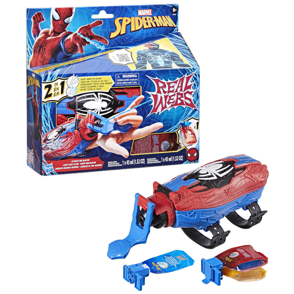 Marvel Spider-Man ULTIMATE WEB BLASTER F87345L0 Marvel, Spider-Man, ULTIMATE, WEB, BLASTER, F87345L0, Spielzeug, Person