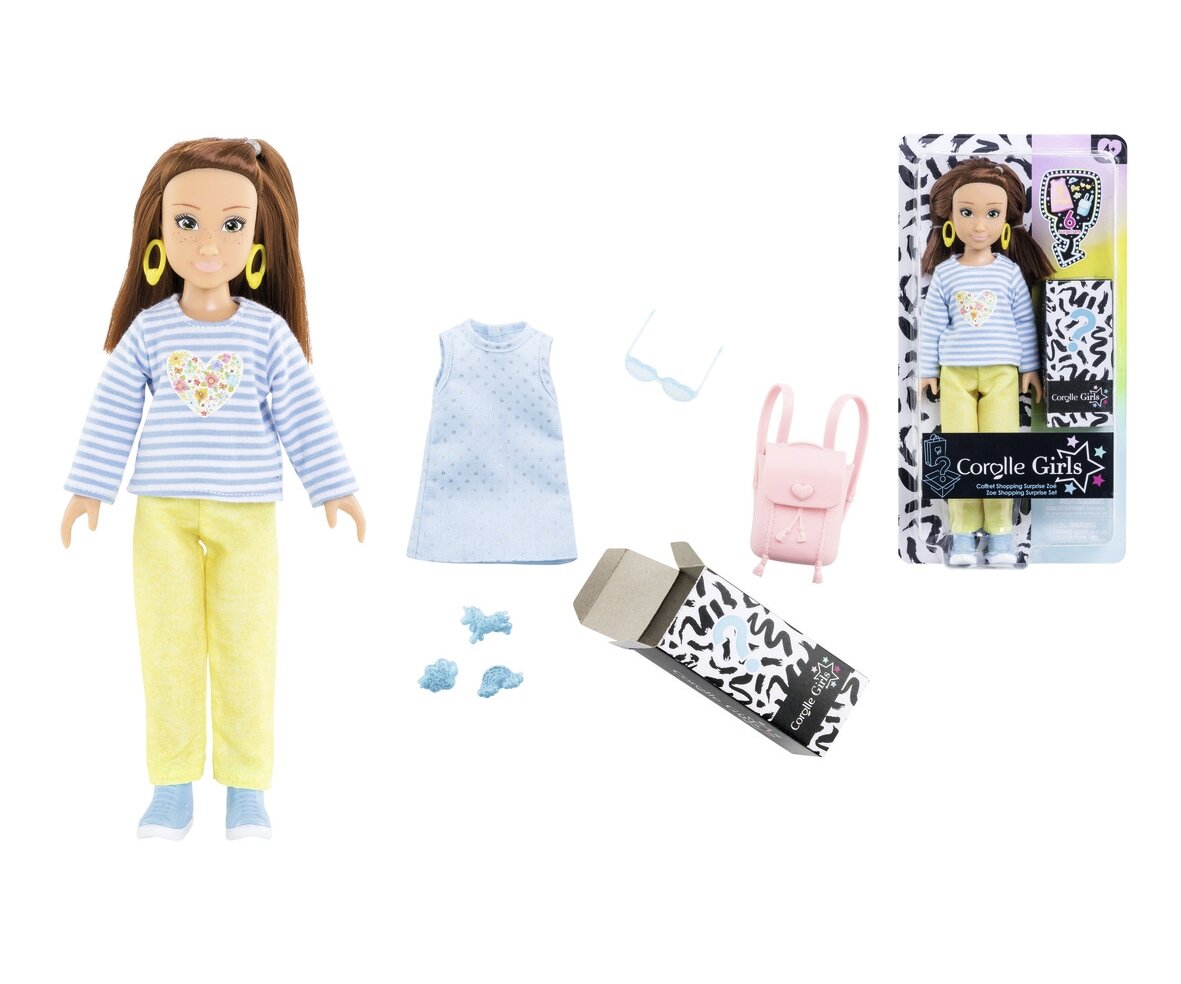 Corolle, Zoe, Shopping, Surprise, Puppe, Spielzeug, Handtasche, Kind, Person