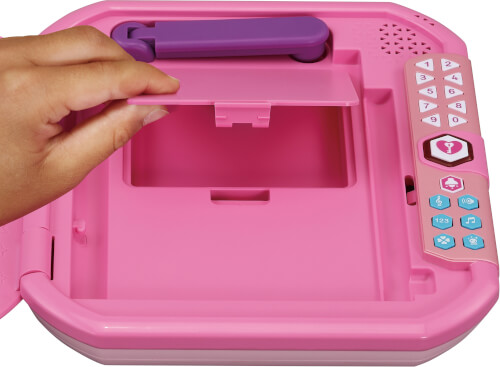 VTech Kidisecrets Magic Glow Tagebuch mit PIN-Code, UV-Lampe & unsichtbarer Tinte, 5 Spiel-Aktivitäten Melodie, Quiz, Lebensweisheiten etc., kindersicheres Batteriefach, ab 6 Jahren, Computerausrüstung, Elektronik, Hardware