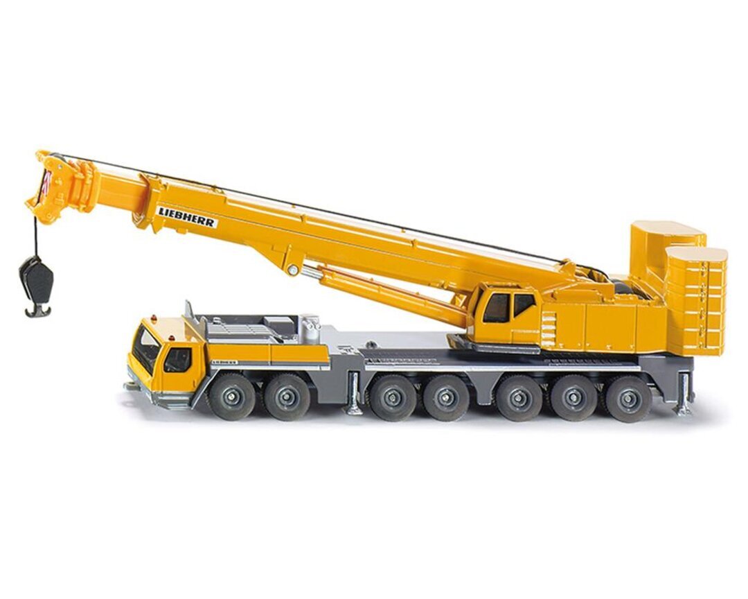 Siku, Mobilkran, Liebherr, Baugewerbe, Baukran, Maschine, Rad