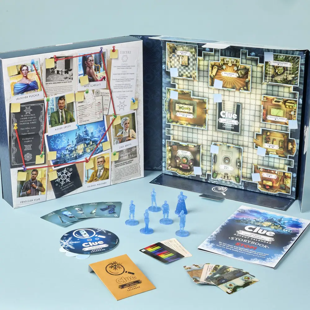 Cluedo Adventskalender Secrets Under Snowfall Cluedo Adventskalender Secrets Under Snowfall